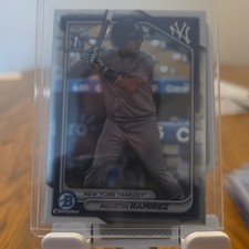 Topps 2024 Bowman Chrome Prospects #BCP-85 Agustin Ramirez Yankees 1st Bowman