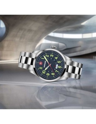 WENGER Watch TERRAGRAPH 01.0541.123 Men's Silver for sale online