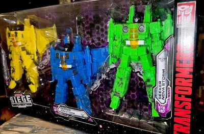 Transformers WFC Siege Rainmakers Seekers Acid Storm Ion Storm Nova Storm