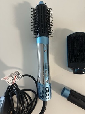 BaBylissPRO Nano Titanium Brush Dryer Set w/ Diffuser Blue/Silver