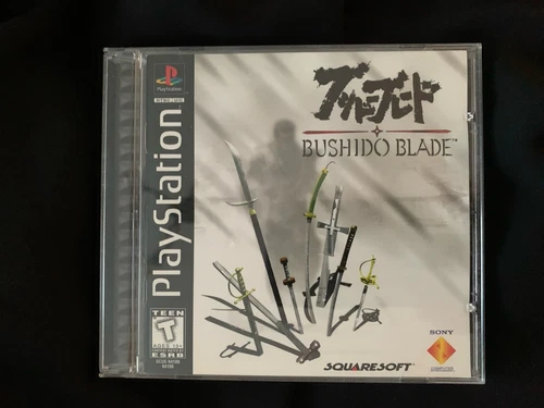 Bushido Blade Sony PlayStation 1 PS1, Squaresoft, 1997, Complete