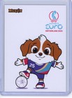 2025 TOPPS MERLIN EURO WOMENS SOCCER MASCOT MADDLI THE SAINT BERNARD