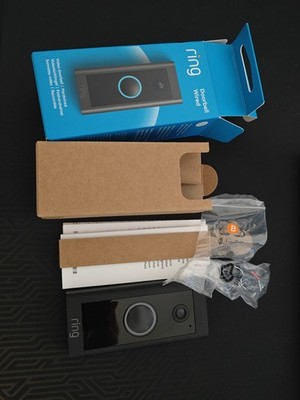 Ring Video Doorbell Wired - Schwarz in OVP Klingel 