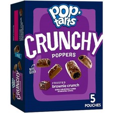 Pop Tarts Crunchy Poppers Frosted Brownie Crunch