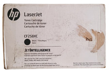 HP LaserJet CF258XC Black Toner Cartridge New Sealed With Open Rough Box