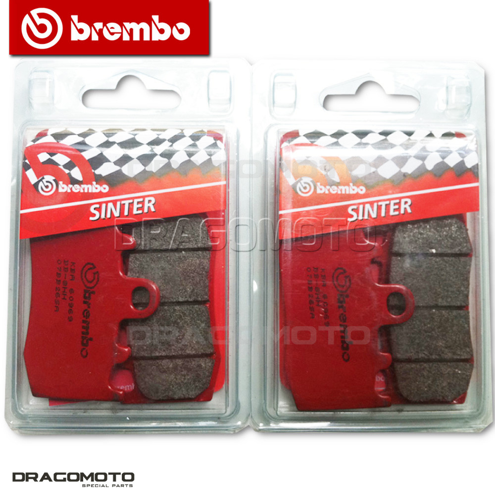 Brembo Blue Brake Pads Front + Rear For BMW R 1200 GS 2010 Brembo Blue Brake Pads Front + Rear For BMW R 1200 GS 2010