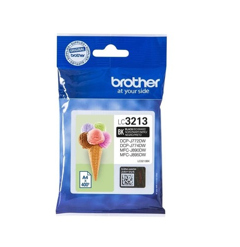 Brother LC3213BK - Black - original - ink cartridge - for Brother DCP-J572, DCP- - 第 1/1 張圖片