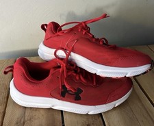 Men  s US Size 11 Under Armour UA Charged Assert 10 Running Shoes Red Training