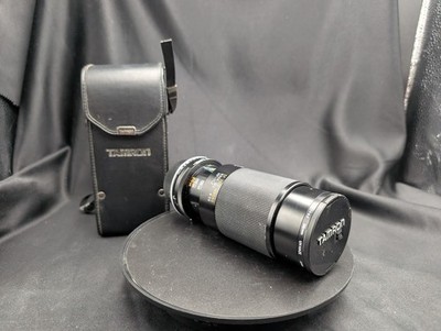 Tamron 80-210mm f/3.8-4 CF Tele Macro Lens Adaptall-2 w/ Case + Filter