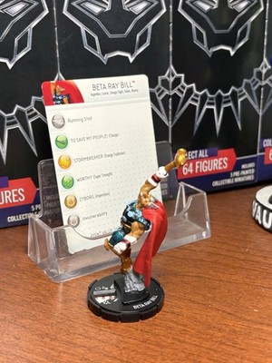 Marvel Heroclix Beta Ray Bill 023 with card Hammer of Thor set Legacy Ready