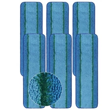 6 Pack Deep Clean Pads Replacement for Bona Family of Mops, Washable & Reusab...