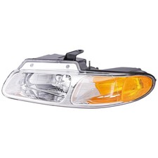 Headlight For 2000 Dodge Grand Caravan Chrysler Town Country Driver W Bulb