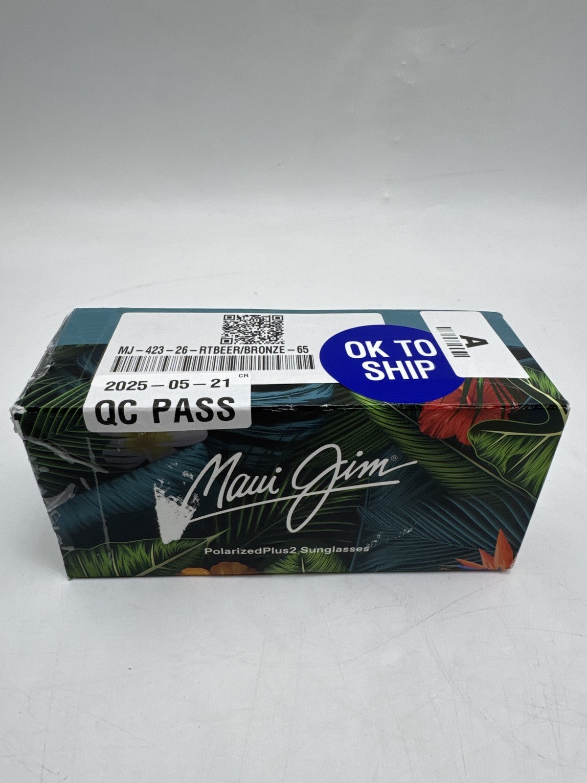 Maui Jim Lighthouse Rectangular Sunglasses Rootbe… - image 6