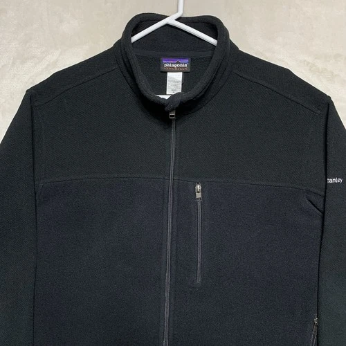 Patagonia Simple Synchilla Jacket Fleece Full Zip Black XL Morgan Stanley image 10