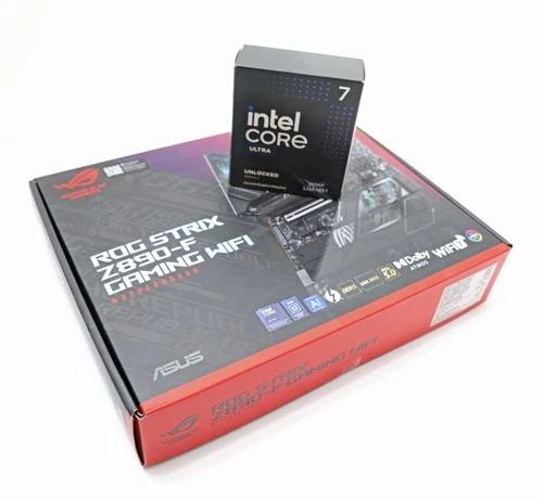 Asus ROG STRIX Z890-F Gaming Wifi + Intel Core ULTRA 7 265K