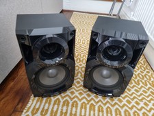 Panasonic SB-AKX18 Bookshelf Speakers 2-Way Wired 4 Ohm Black Compact Home Audio