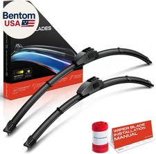 Pack Of 2 Windshield Wiper Blades With Wear Indicator Towel - Compatible With Pack Of 2 Windshield Wiper Blades With Wear Indicator Towel - Compatible With