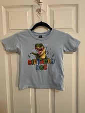 Handmade Dinosaur Birthday Boy Shirt Size 5T Dinosaur Party
