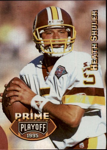 1995 Playoff Prime Heath Shuler #25 card