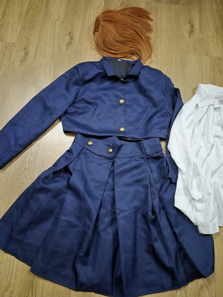 Jujutsu Kaisen Nobara Kugisaki косплей костюм с парик куртка юбка рубашка M - Изображение 2 из 4