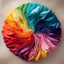 Seidenpapier Packseide Bastelpapier Blumenseide Geschenke Pompons 50x75cm farbig