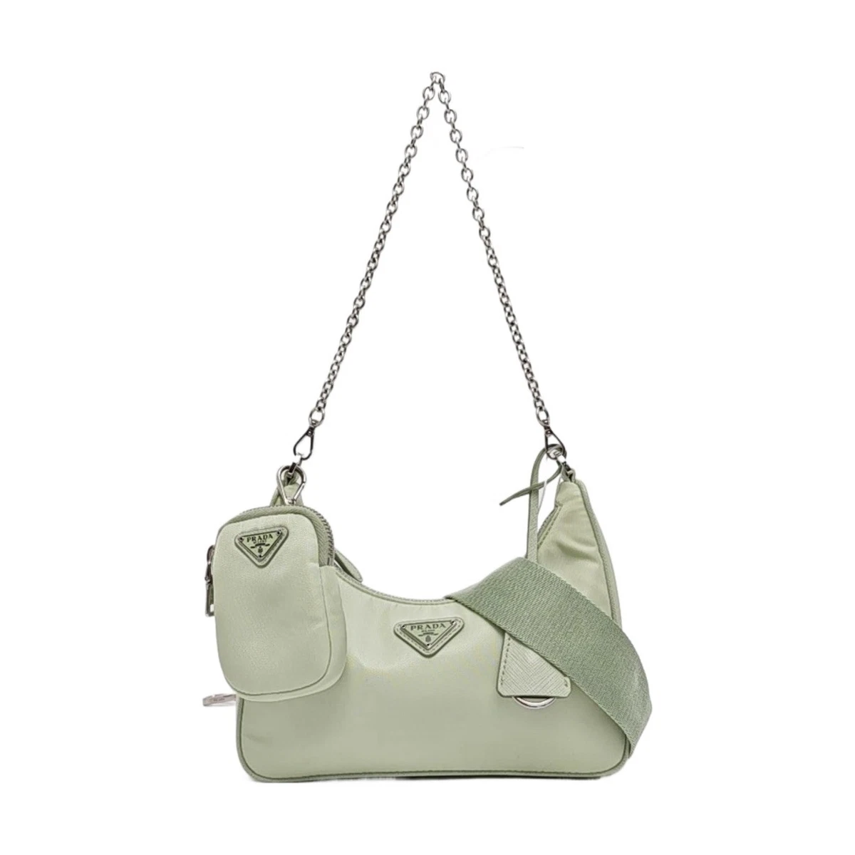 PRADA Shoulder Bag Green Bags & Handbags for Women for sale | eBay