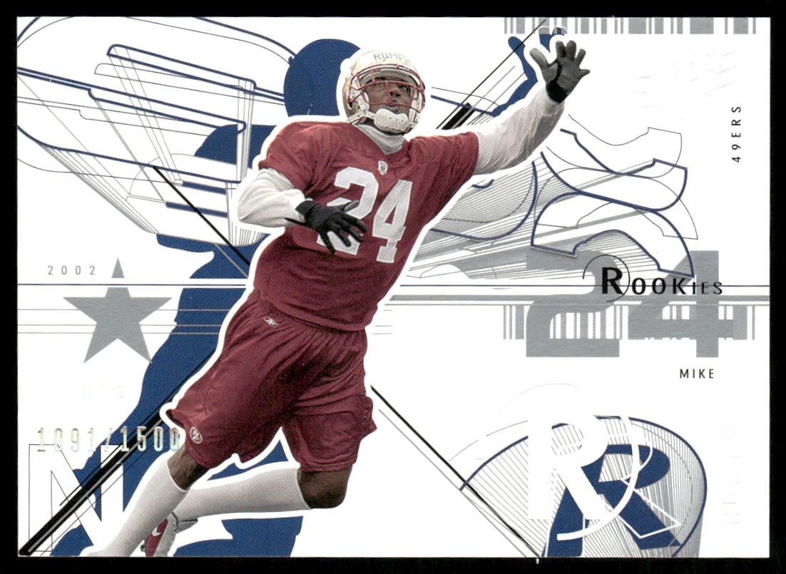 2002 SPx #94 Mike Rumph RC /1500 - FB