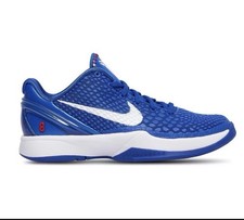 Nike Kobe 6 Blue White Low Top Basketball Sneaker size 7Y