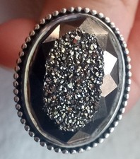 Colleen Lopez 925 Sterling Silver Druzy Quart...