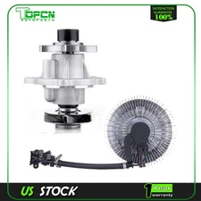 Electric Fan Clutch & Water Pump Kit for Chevy GMC Buick SUV 4.2 5.3 6L