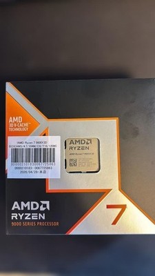 AMD Ryzen 7 9800X3D 8-Core Desktop Prozessor unbenutzt