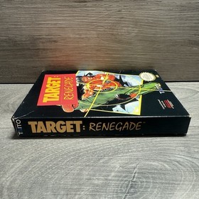 Target: Renegade (Nintendo Entertainment System NES) w/ Box + Manual Tested