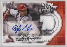 2021 Topps Update Major League Material 50/50 Dylan Carlson #MLMA-DC Auto 0e5i