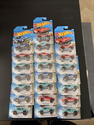 Hot Wheels Baja Blazers Big Air Bel Air Lot Of 22 With Variations Inc. Kroger Ex