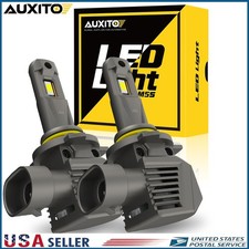 22000LM 9012 HIR2 LED Bulbs High Low Beam Headlight Combo White Super Bright Kit