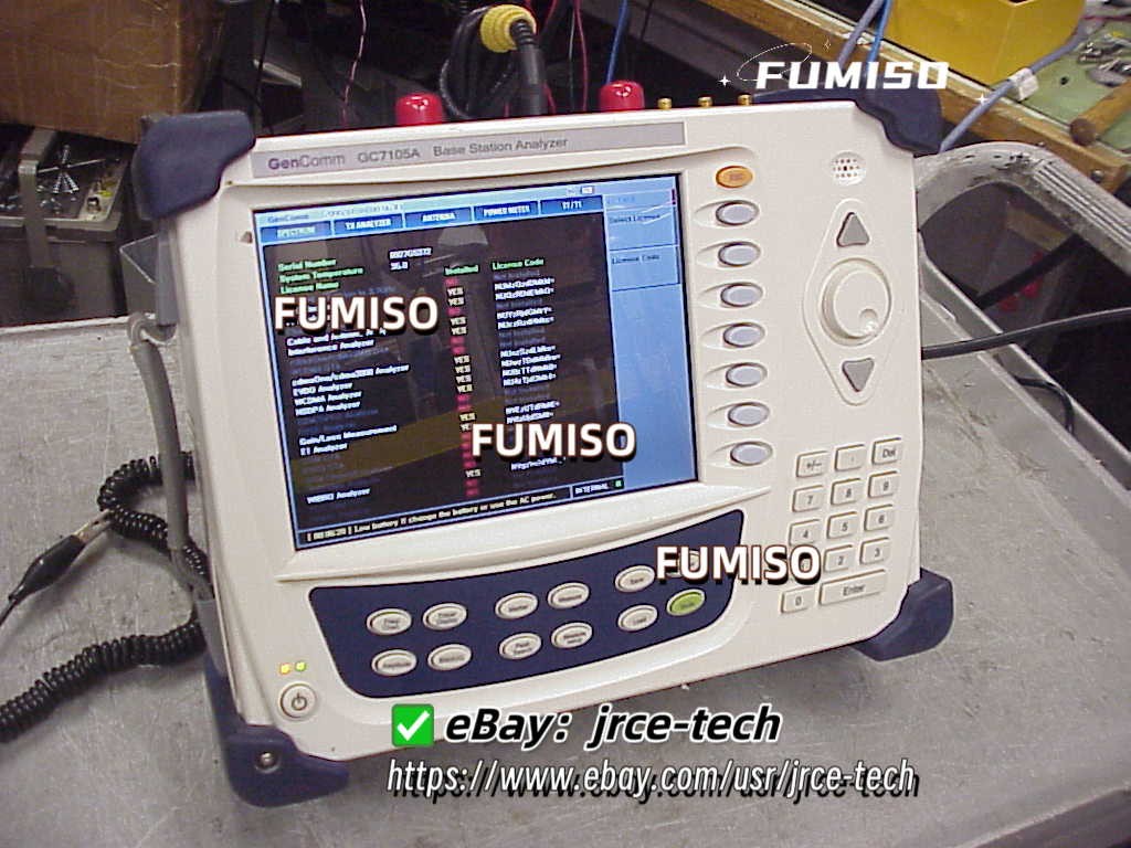 Gencom GC7105A Base Station Analyzer 30MHZ TO 3000MHZ/Spectrum/Sweep/Power Meter