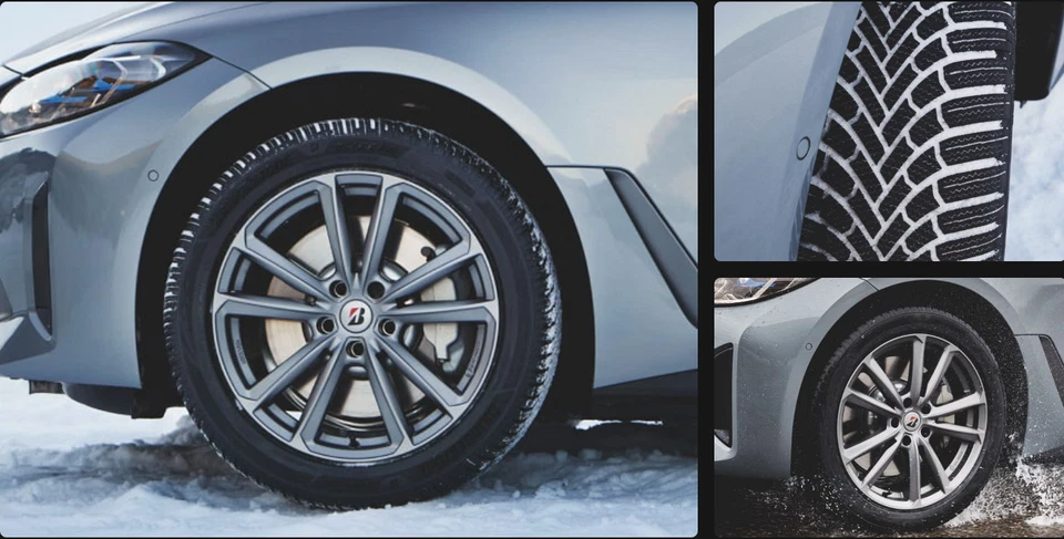 Bridgestone Blizzak 6 - 225/55 R19 103V XL – M+S Premium Winterreifen mit ENLITE - Bild 3 von 3