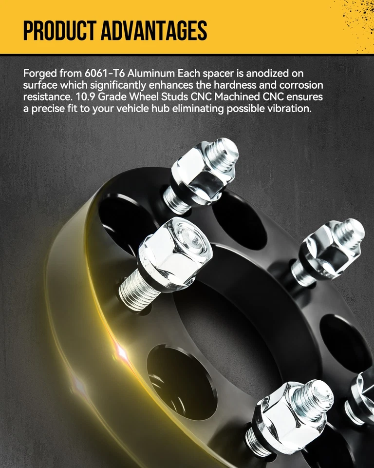 Espaciadores de rueda centrados en el cubo de 72,56 mm de 1/2 pulgada 5x120 mm para BMW 325i 1991-1995 2001-2006 Foto 4 de 4