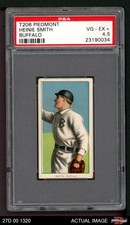 1909 T206 Heinie Smith Buffalo Eastern League - Buffalo PSA 4.5 - VG/EX+