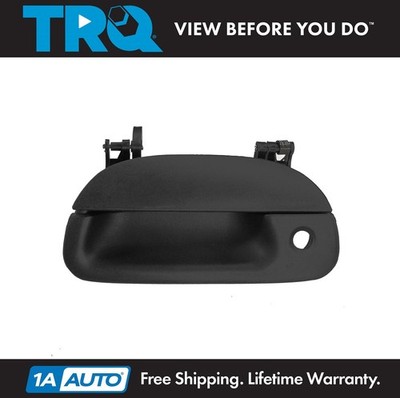 TRQ Black Tailgate Tail Gate Handle w/Lock Hole for Sport Trac F150 F250 F350