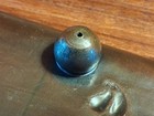 ANTIQUE ROYCROFT Hammered Copper Pen Tray 7" x 2 1/4" Ball Feet MISSION c1920 — photo 7