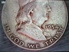 1954 D Franklin Half Dollar