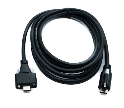 SYSTEM-S USB 3.1 Gen 2 Kabel 200 cm Typ C Stecker zu Stecker Single Double