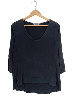 SELECTED TOUCH Blusa caída Mujeres Blusa Talla EU 36 negro look casual - Imagen 1 de 4