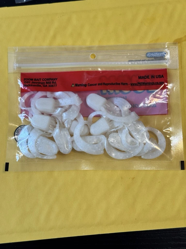 Zoom Swimmin’ Chunk 3” Super Salt Plus White Pearl Foto 3 de 3