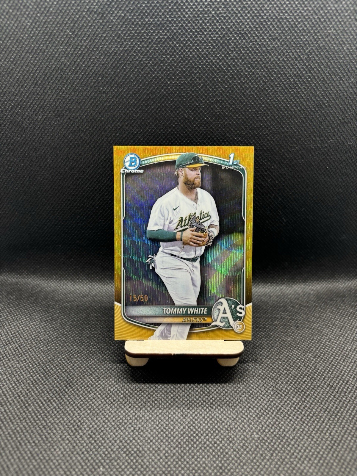 2025 Bowman Chrome - Tommy White #BCP-251 1st Bowman Gold Wave /50