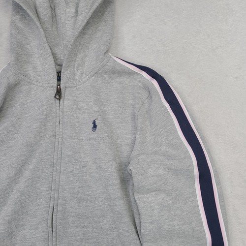 Polo Ralph Lauren Jogginganzug Damen klein grau Lounge Full Zip Hoodie Jogginghose - Bild 21 von 23
