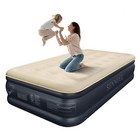 Twin Air Mattress with Built in Pump Raised,Upgraded Single Blow Up Bed,2 Min...