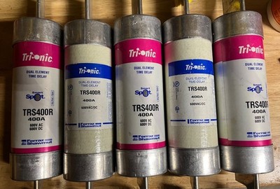 Trionic Ferraz Shawmut TRS400R 400A Time Delay Fuse