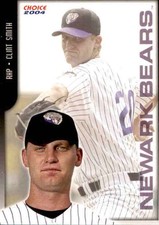 2004 Newark Bears #21 Clint Smith Edinburg Texas TX Baseball Card